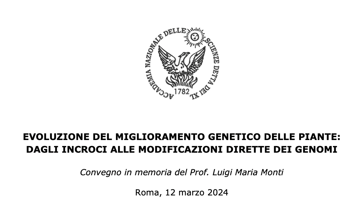 Evoluzione del miglioramento genetico delle piante: dagli incroci alle modificazioni dirette dei genomi
